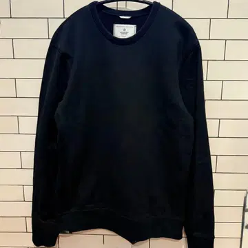 REIGNING CHAMP 레이닝챔프 블랙 맨투맨 S 사이즈