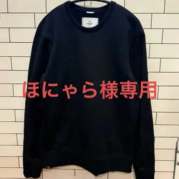 REIGNING CHAMP 레이닝챔프 블랙 맨투맨 S 사이즈