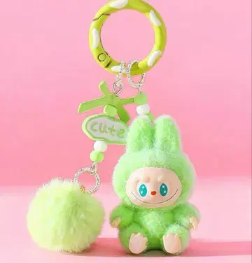 라부부 Labubu 그린, 파랑, 핑크 3종 고품질 키링 인기 스트랩
