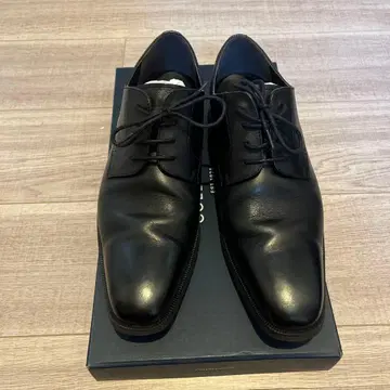 ORIHICA 블랙 가죽 비즈니스 슈즈