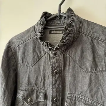 Bohemians 먹색 긴팔 셔츠