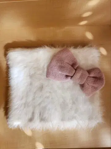 USJ 헬로키티 니트 모자 퍼 프리 사이즈