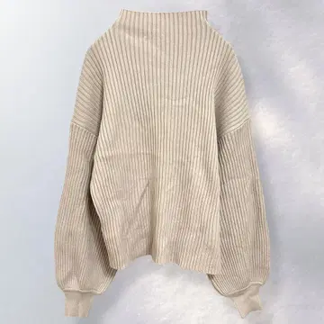 r.p.s 하이넥 리브 니트  무지 F [ a877