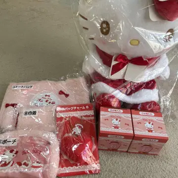 헬로키티 봉제 인형 세트