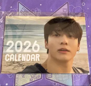 BTS 정국 jungkook 2026년 최신 버전 벽걸이 달력