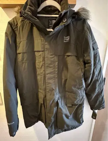 karrimor 밀리터리 자켓 후드 부착 올리브 그린