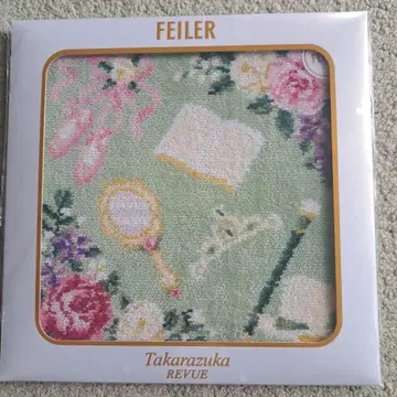 FEILER x 타카라즈카 콜라보 2025년 11월 출시 손수건 그린
