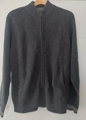 심플 라이프 남성용 풀 집업 스웨터 L 사이즈