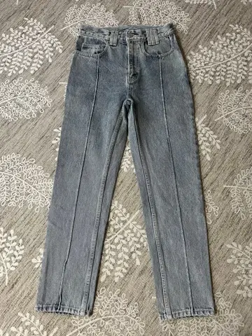 엑스걸 그레이 데님 팬츠