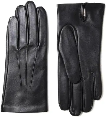 DENTS BATH 9001 블랙 가죽 장갑 BLACK 7.5 캐시미어