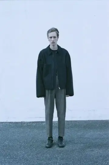 stein 19aw 투턱 와이드 트라우저 정가 약 4만엔