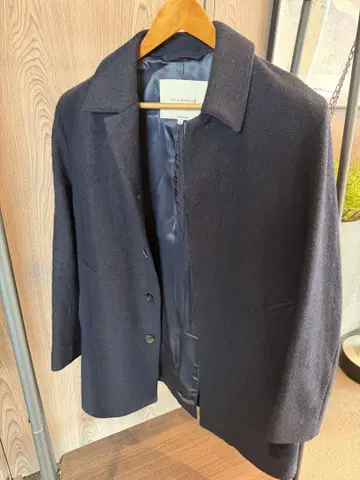 MACKINTOSH 네이비 울 코트