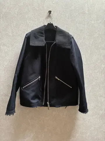 sacai 네이비 지퍼 자켓 남성용