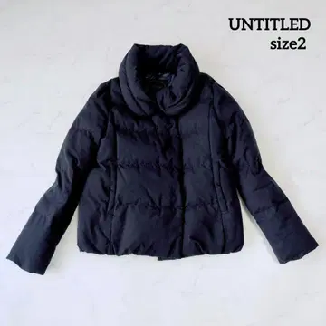 언타이틀 다운 자켓 숄카라 네이비 2