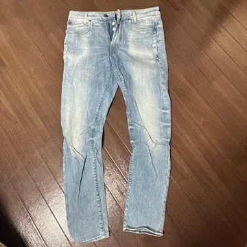 D-STAQ 3D SKINNY 라이트 블루 데님
