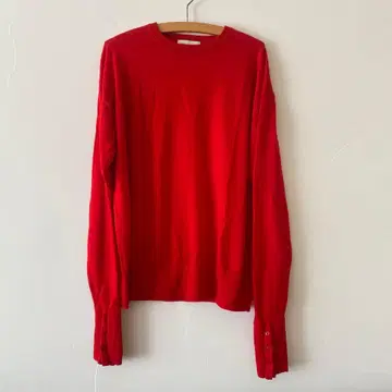 BARNYARDSTORM 크루넥 니트 레드