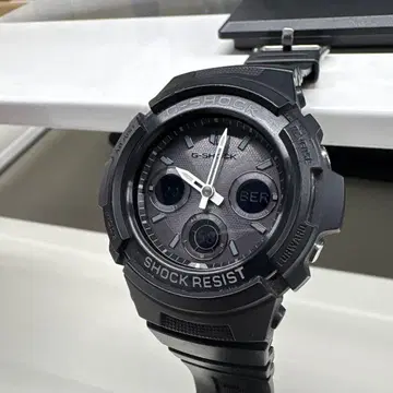 G-SHOCK AWG-M100B 카시오 손목시계 블랙