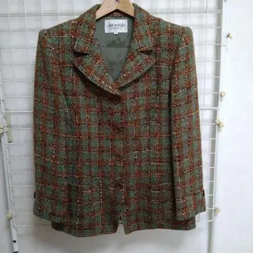 준 아시다 체크 무늬 테일러드 자켓 11