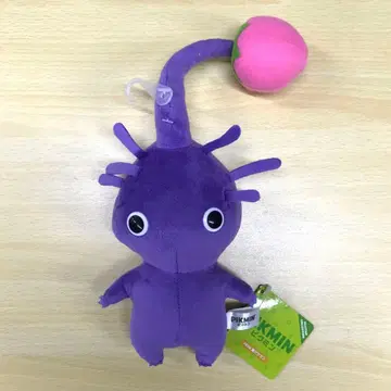 피크민 보라색 봉제 인형 택 포함 새상품