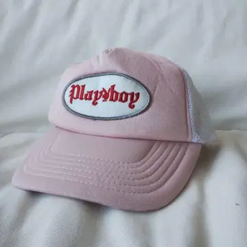 Play boy 로고 메쉬 캡