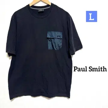 Paul Smith 네이비 T셔츠 플랩 포켓