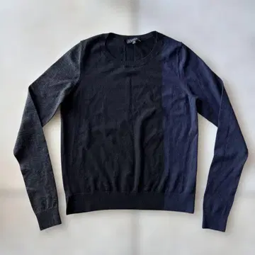 띠어리 울 삼색 스웨터 S