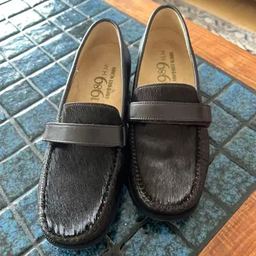 1989 H.M. 컴포트 클리닉 로퍼 송치 모카신 23.5cm