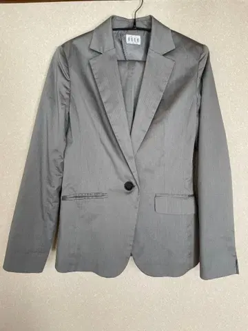 ELLE 그레이 수트 상하의 세트