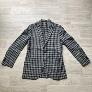 GREEN LABEL RELAXING 체크 무늬 여름 아이템 자켓