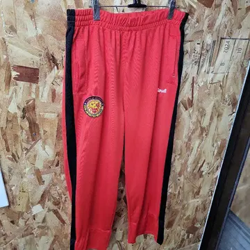 당시물 신일본 프로레슬링 빨간색 팬츠