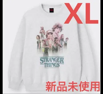 스트레인저 씽스 트레이닝복 XL 라이트 그레이