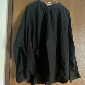 nop de nod 블랙 긴팔 셔츠 블랙