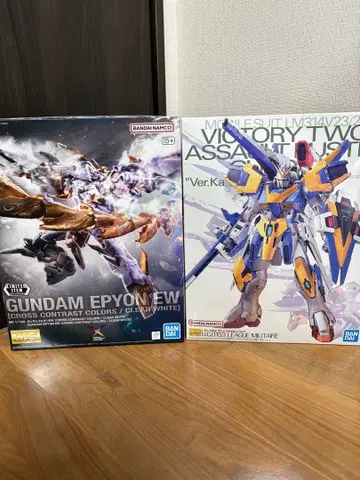 건담 프라모델 MG 2종 세트 에피온 CCC V2 어솔트 버스터