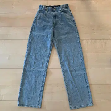 하그유 초 톨 기장 데님 팬츠