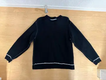 MARKAWARE 블랙 크루넥 트레이닝복