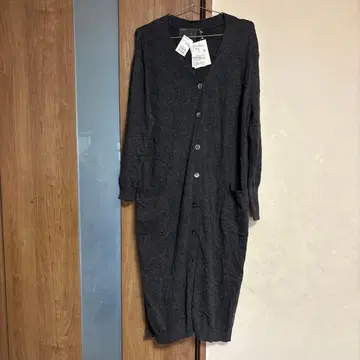 NOBLE 그레이 긴팔 가디건 F 사이즈