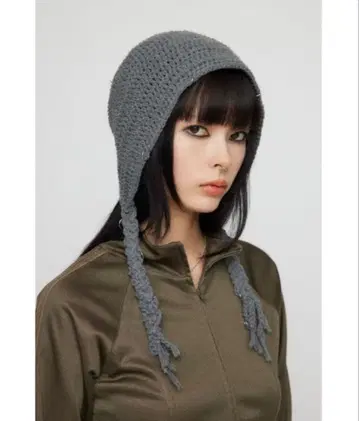 링 포인트 니트 캡