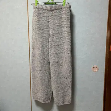 GELATO PIQUE 그레이 니트 팬츠