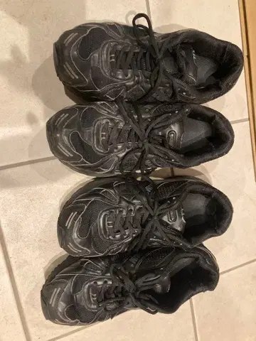 MAGNUM 블랙 스니커즈 2켤레 세트