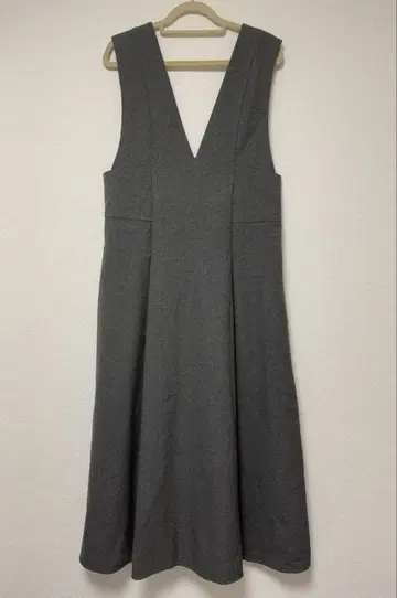 그린 라벨 릴랙싱 오버롤 스커트 원피스 그레이 체크