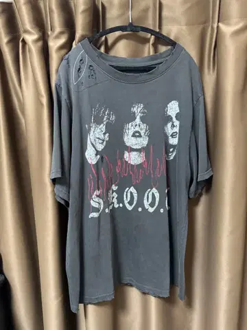 SKOOT APPAREL 다크 그레이 T셔츠