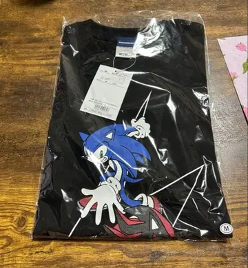 가성비 소닉 & 쉐도우 T셔츠 M 완판 레어