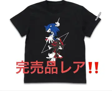 가성비 소닉 & 쉐도우 T셔츠 M 완판 레어