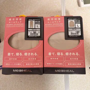 메디힐 웜 트레이닝복 스웨트 팬츠 리커버리 L 사이즈 그레이지