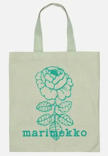 미사용 새상품 마리메꼬 비히루스 토트 백 그린