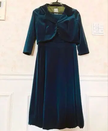 시빌라 벨로아 원피스 크리스마스 셋업 여성용