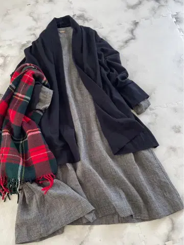 [아츠앤사이언스] 복슬복슬 울 겉옷 가디건 일본제