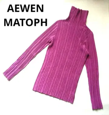 [새상품급] AEWEN MATOPH 이우엔마토프 터틀 리브 티셔츠