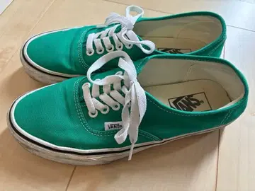 VANS 그린 스니커즈