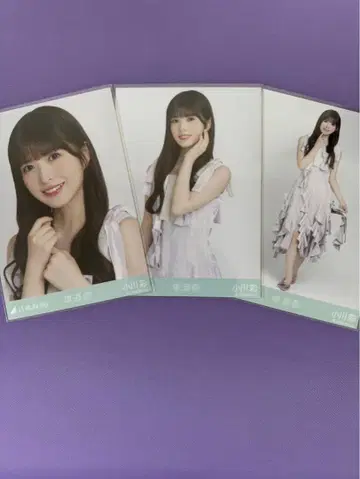 노기자카46 브로마이드 오가와 아야 차도측 3종 컴프